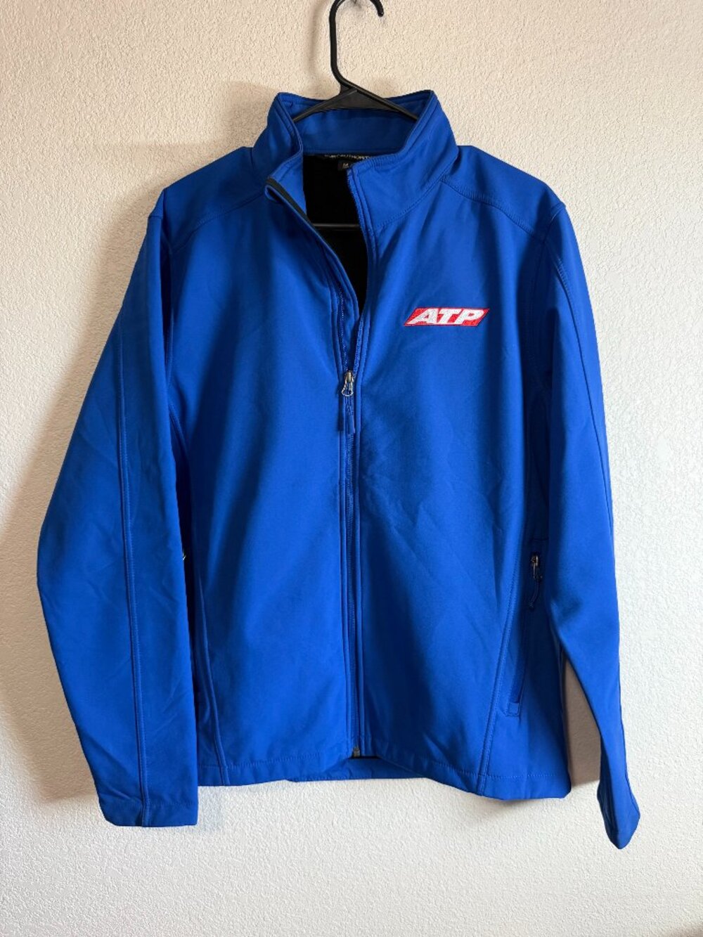 Men's Port Authority Blue Soft Shell Jacket Medium